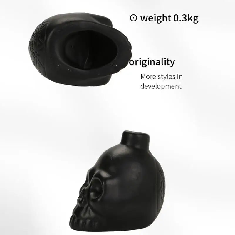 Creepy Death Whistle Loud Human Scream War Whistle High Decibels Authentic Human Sounding Aztec War Whistle for Skull Shape