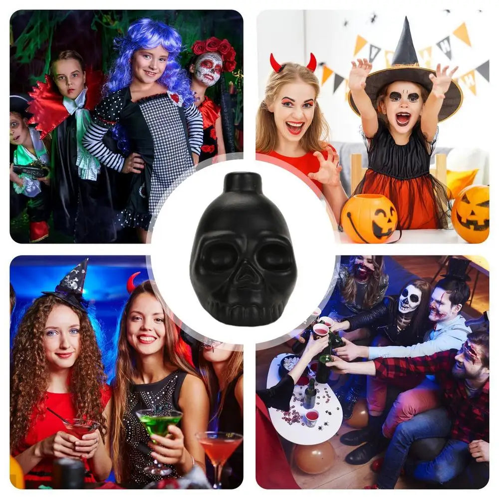 Creepy Death Whistle Loud Human Scream War Whistle High Decibels Authentic Human Sounding Aztec War Whistle for Skull Shape