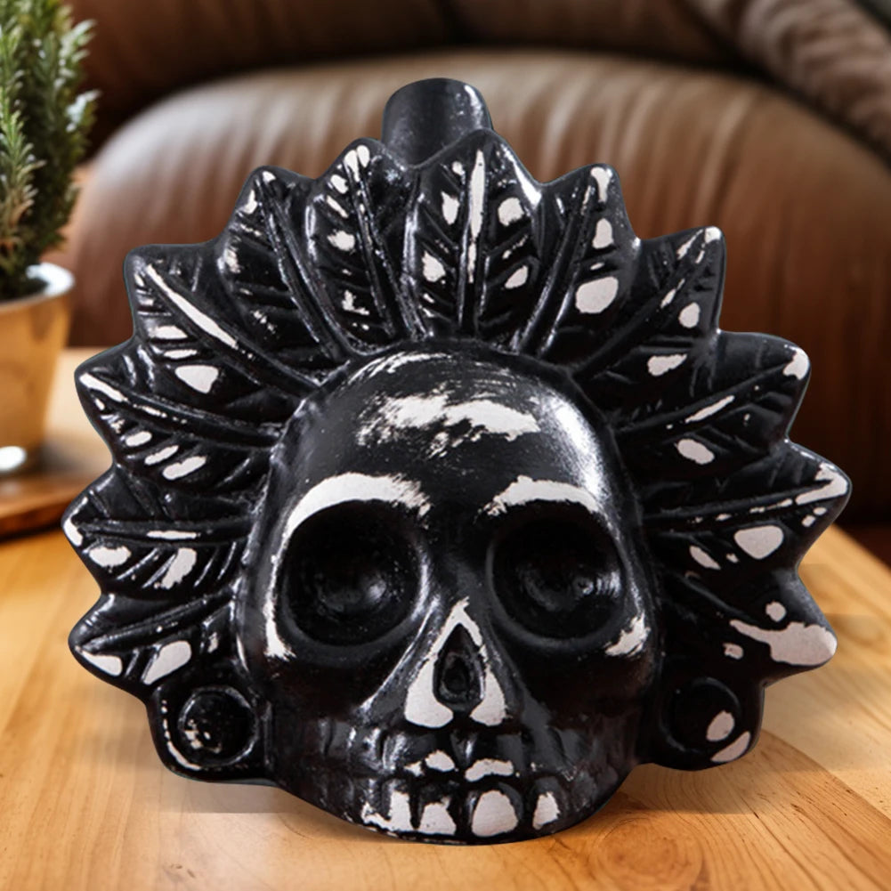 Authentic Aztec Whistle Loud Spooky Aztec Death Whistle Scream Whistle for Halloween Prank Props