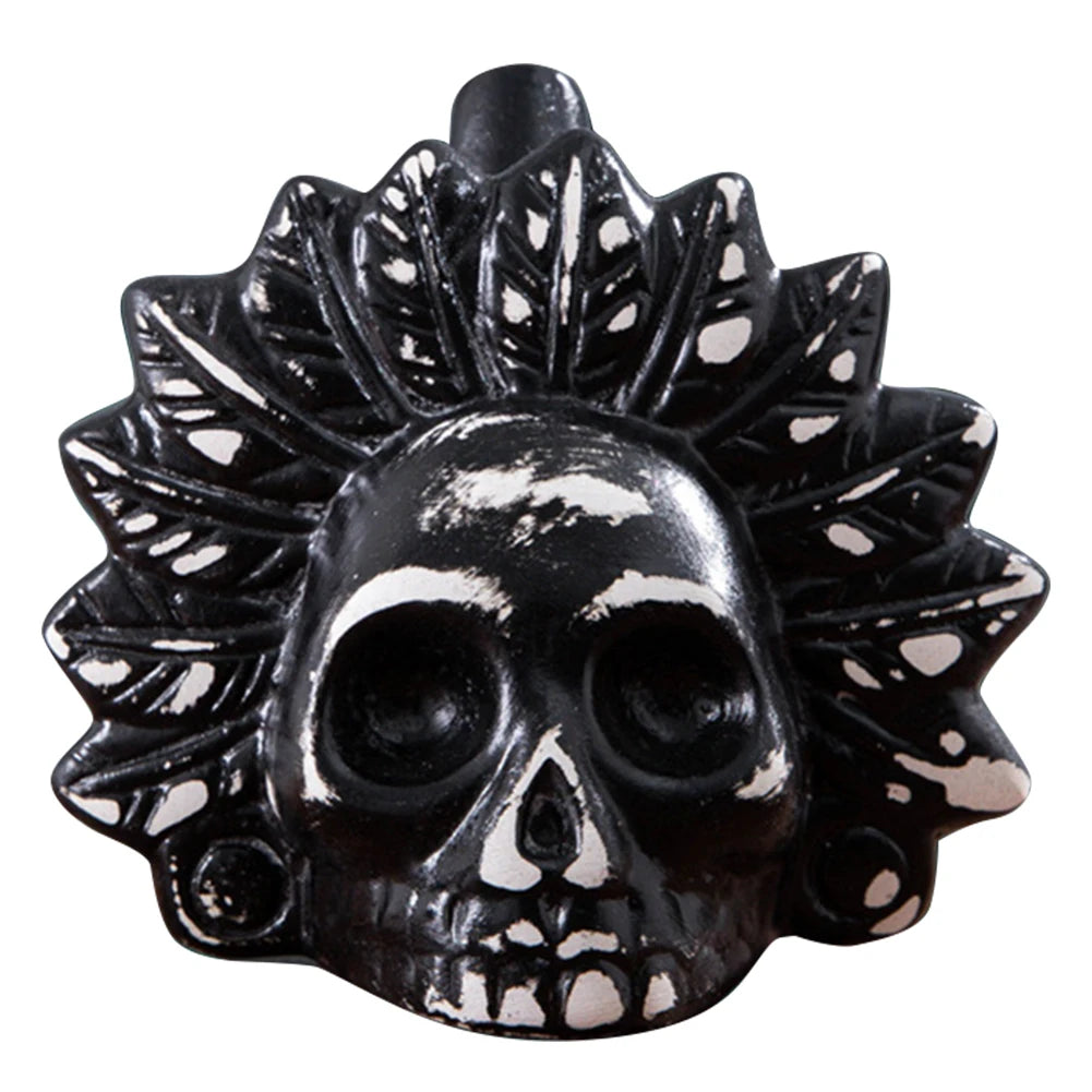 Authentic Aztec Whistle Loud Spooky Aztec Death Whistle Scream Whistle for Halloween Prank Props