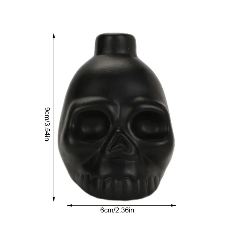 Creepy Death Whistle Loud Human Scream War Whistle High Decibels Authentic Human Sounding Aztec War Whistle for Skull Shape