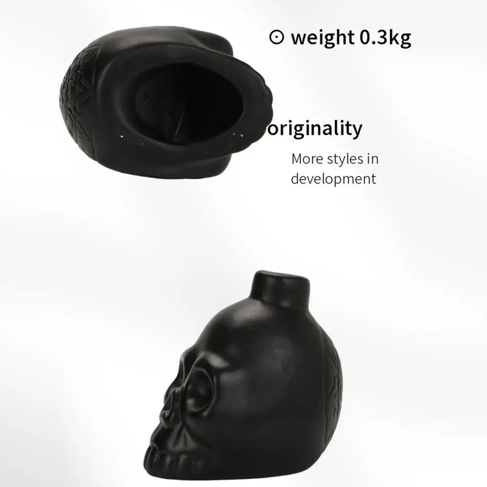 Creepy Death Whistle Loud Human Scream War Whistle High Decibels Authentic Human Sounding Aztec War Whistle for Skull Shape