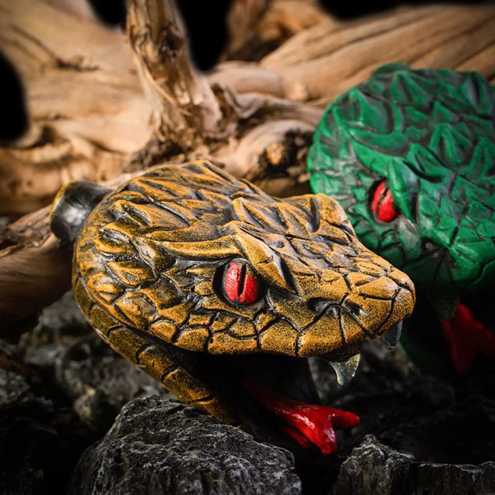 Serpentine Halloween Aztec Death Whistle Spookys Aztec Scary Death Whistle Python Whistle Toys Party Noise Prop Resin Toys Gifts